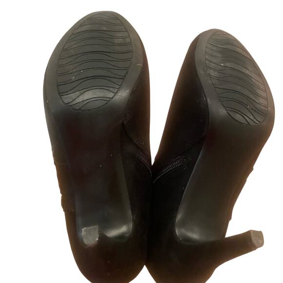 Impo Rose embroidered bootie heels size 6.5 - Picture 3 of 5